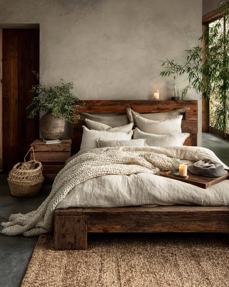 Natural Bedroom Decor Ideas