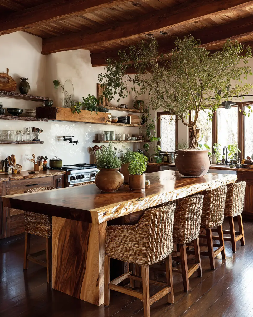 Natural Kitchen Decor Ideas