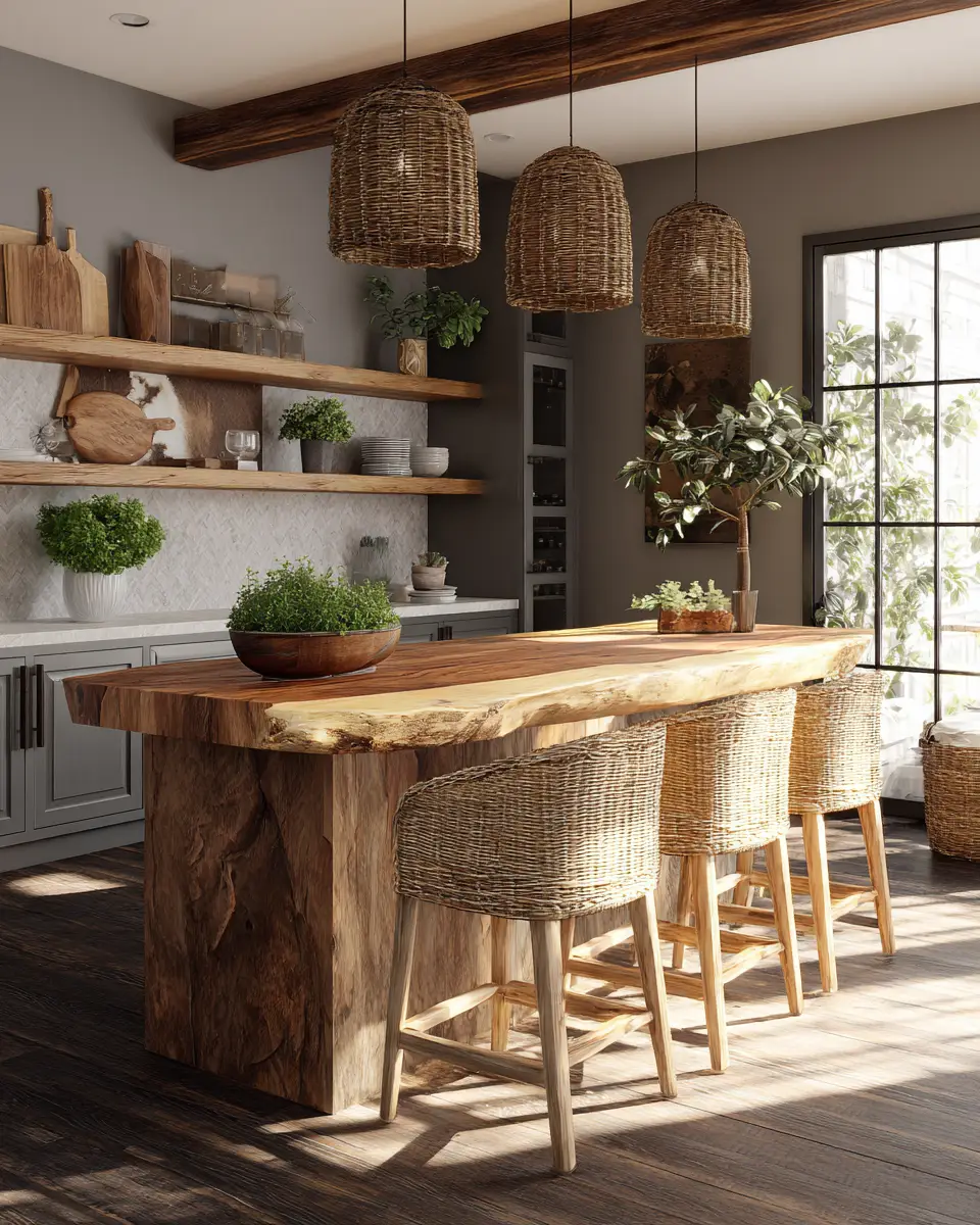 Natural Kitchen Decor Ideas