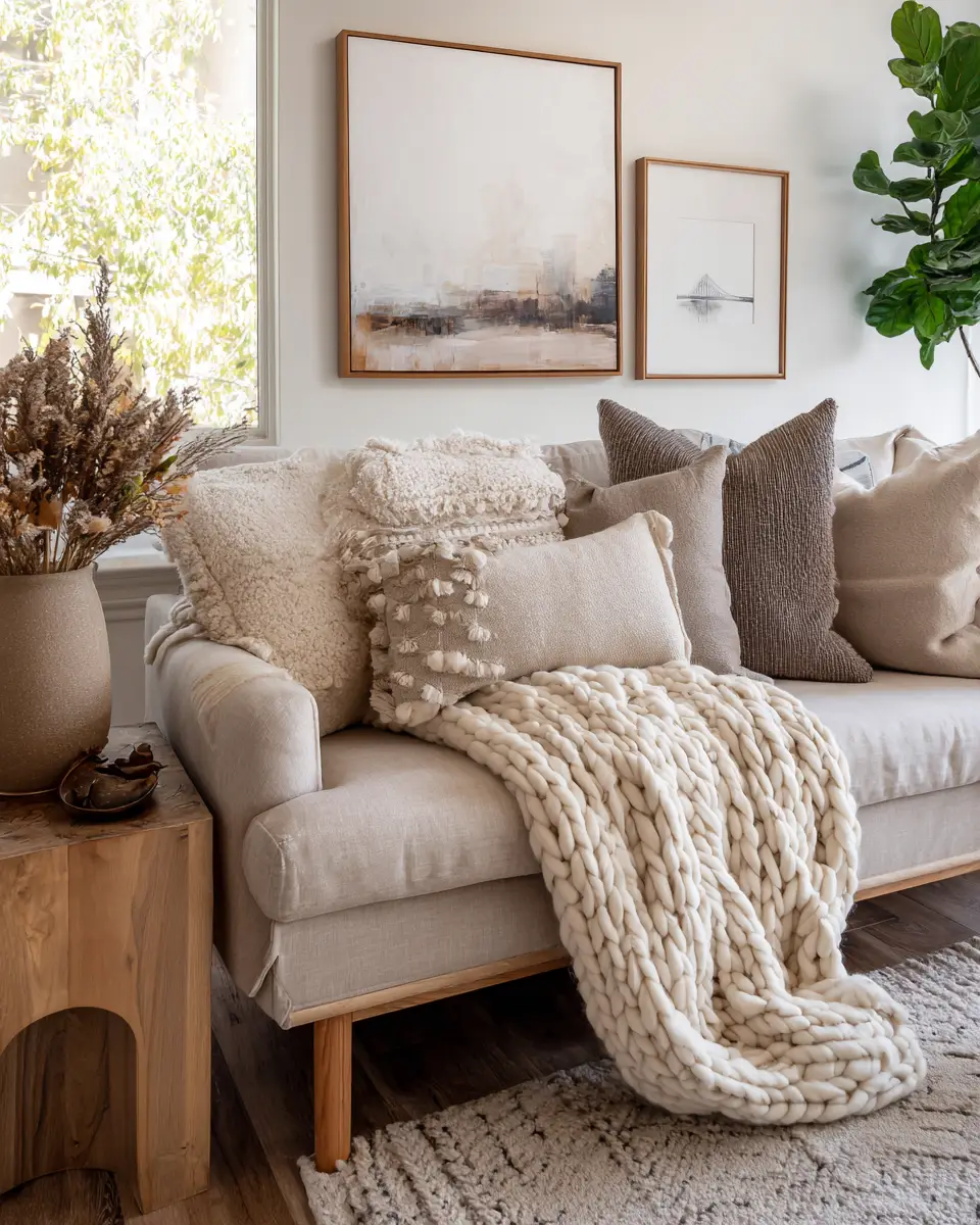 Natural Living Room Decor Ideas