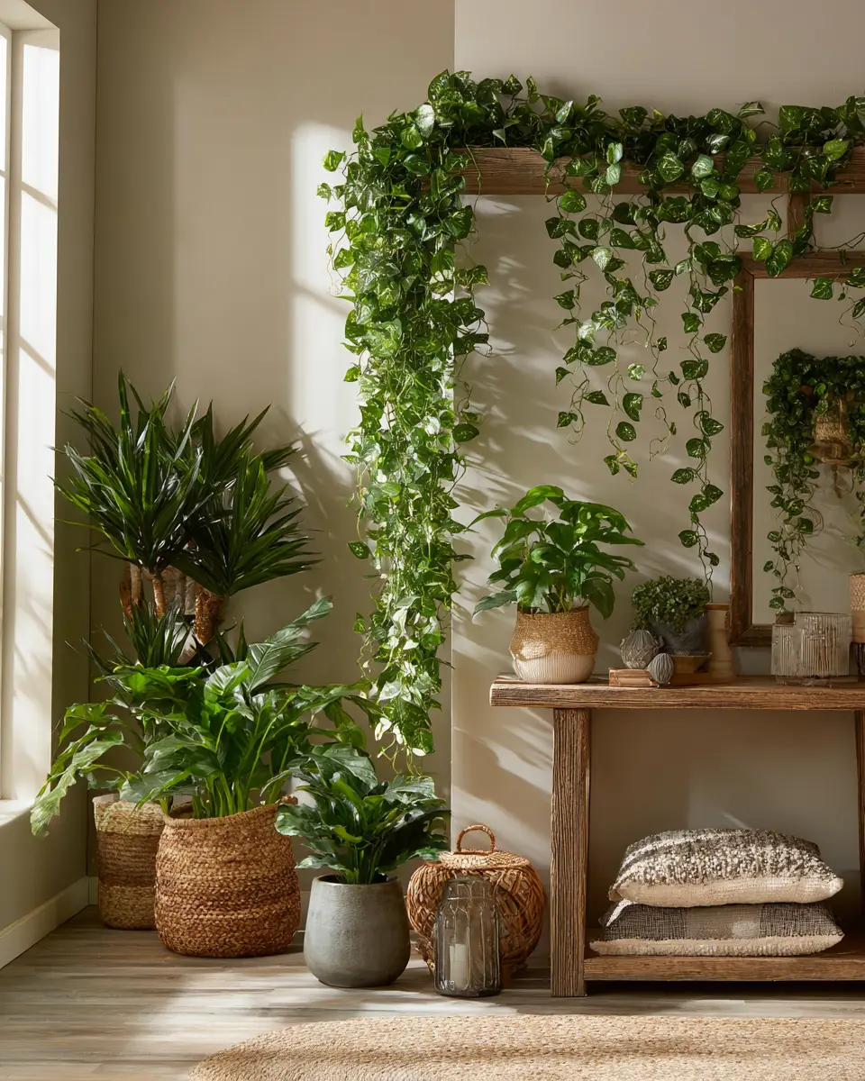 Natural Living Room Decor Ideas