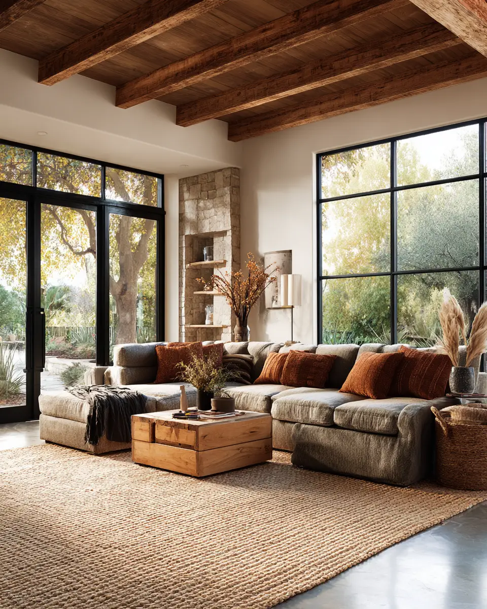Natural Living Room Decor Ideas