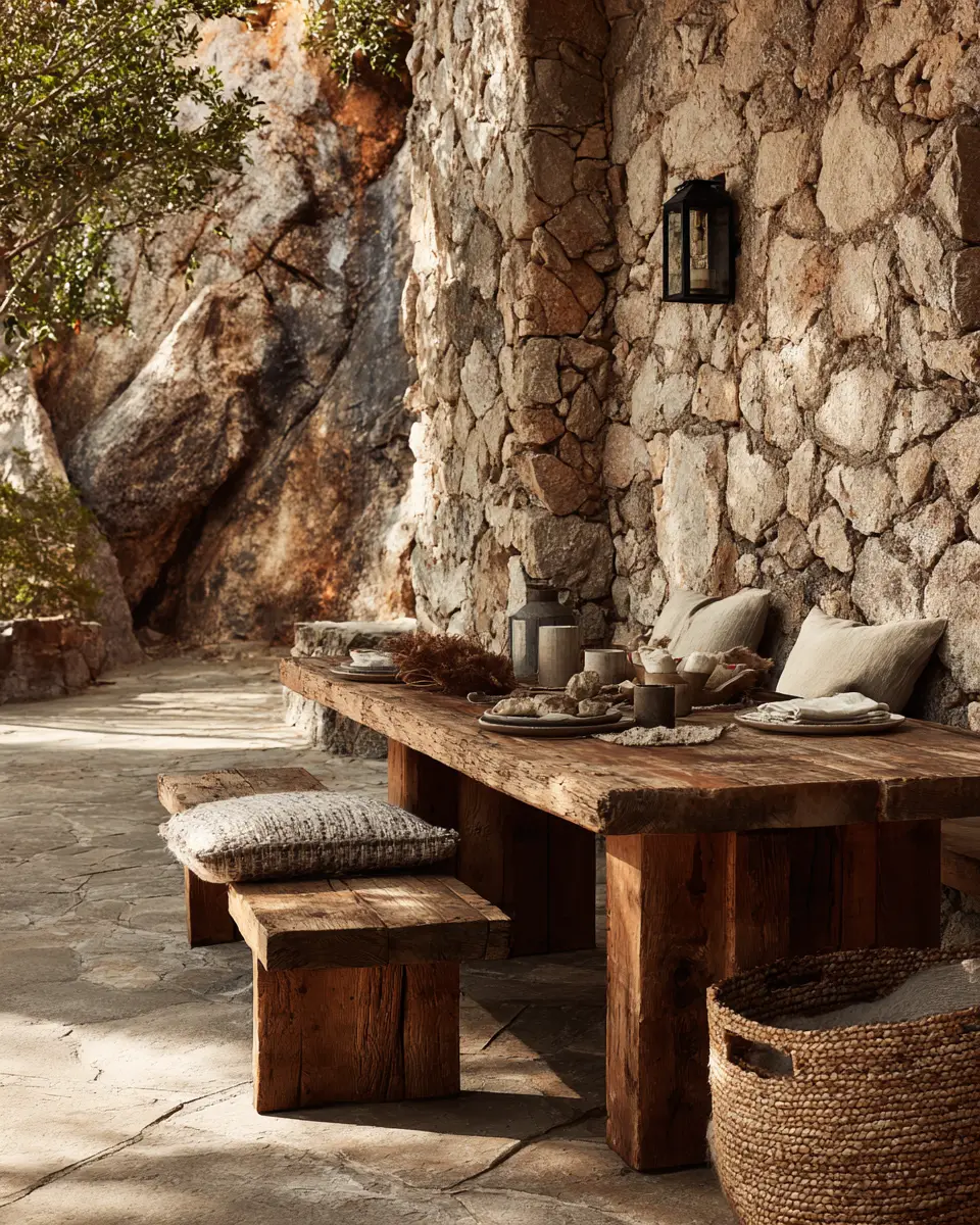 Natural Patio Decor Ideas