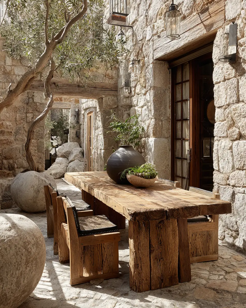 Natural Patio Decor Ideas