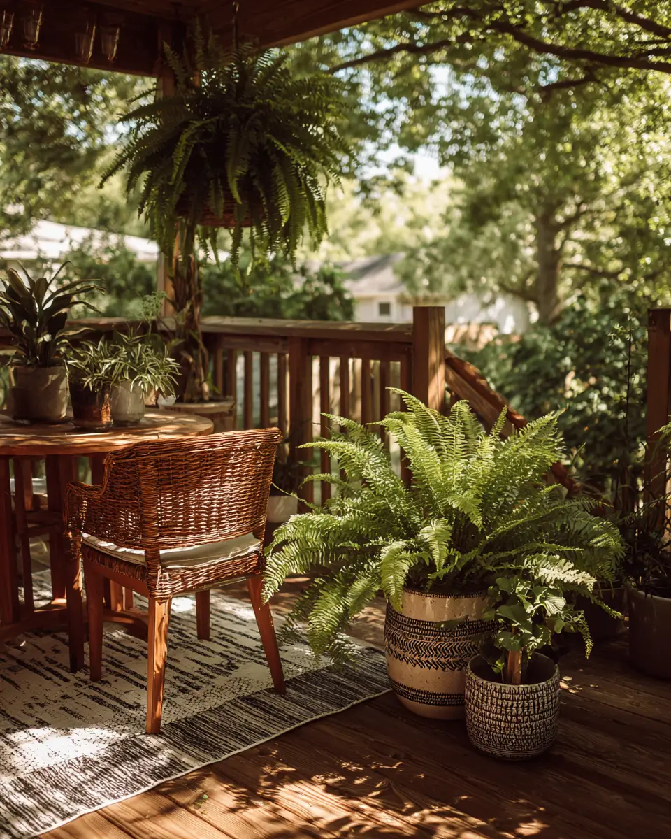 Natural Patio Decor Ideas