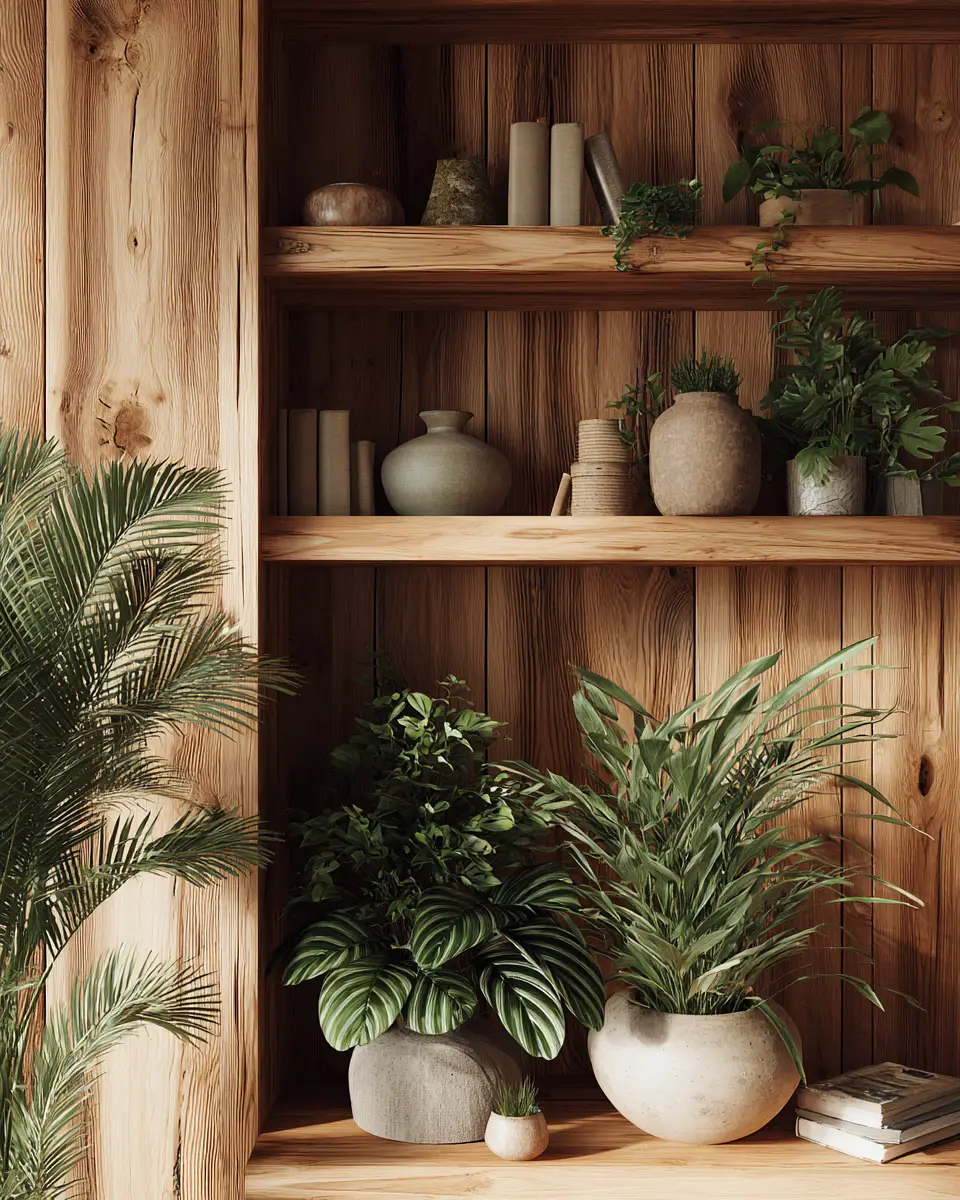 Natural Wood Classic Bedroom Decor Ideas