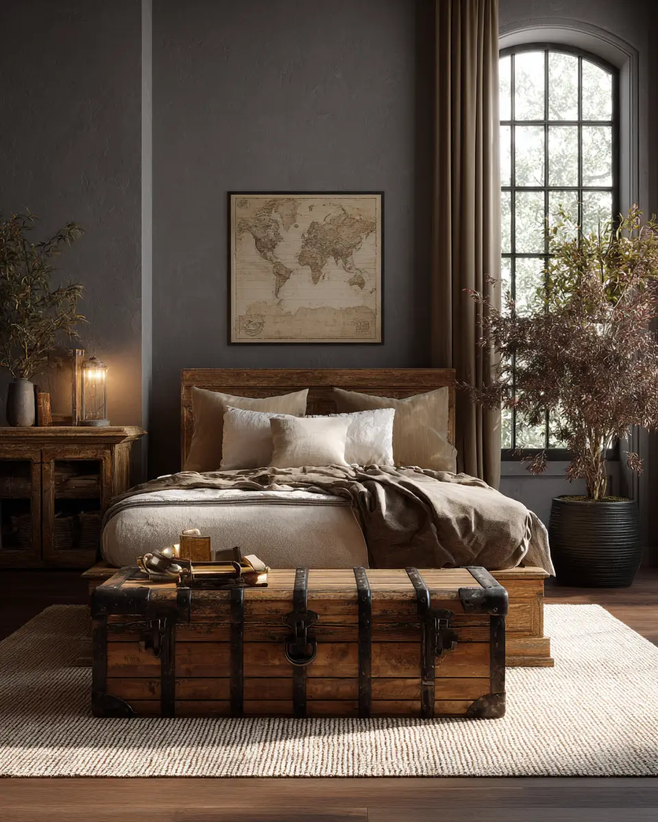 Natural Wood Classic Bedroom Decor Ideas