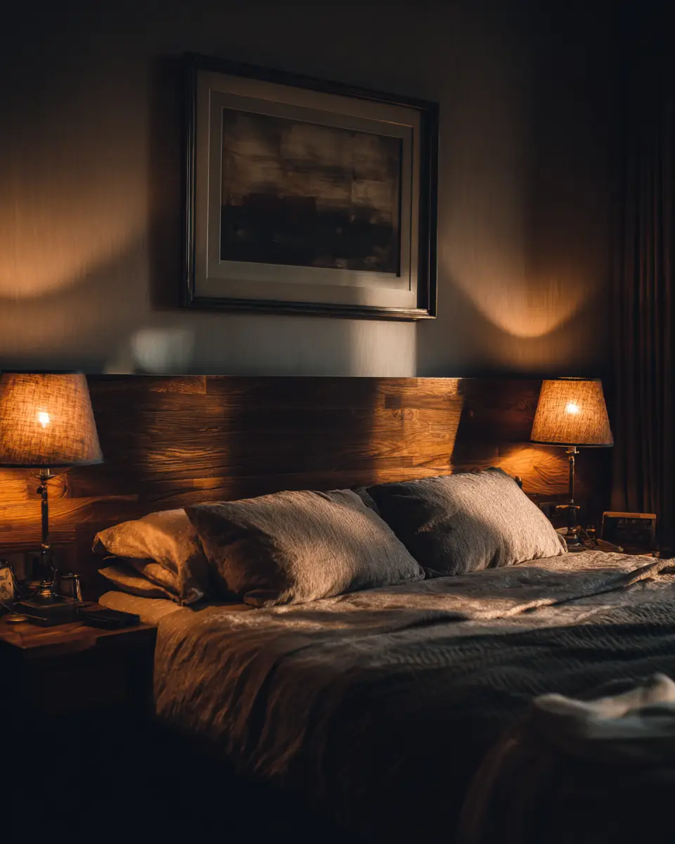 Natural Wood Classic Bedroom Decor Ideas