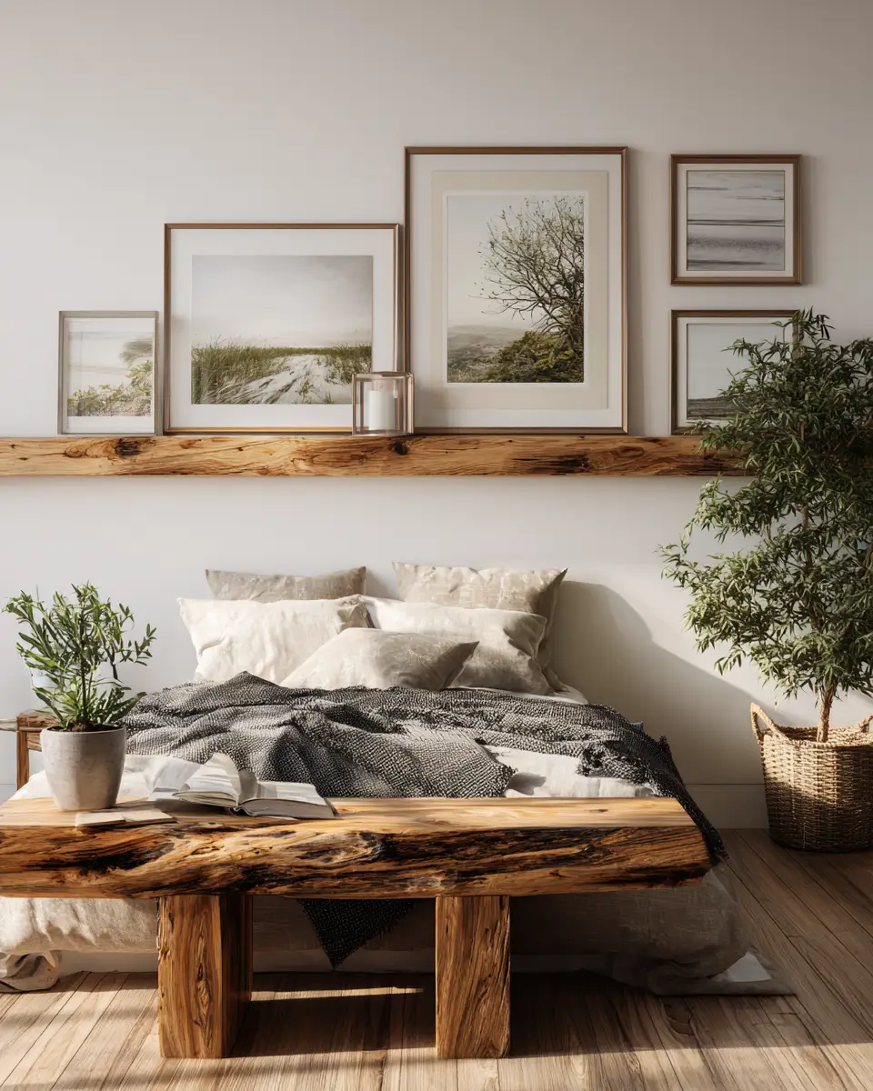 Natural Wood Classic Bedroom Decor Ideas