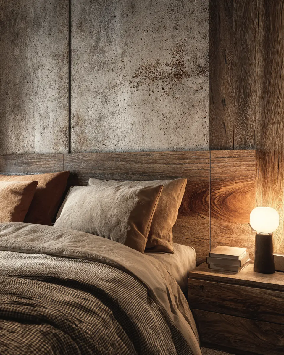 Natural Wood Classic Bedroom Decor Ideas