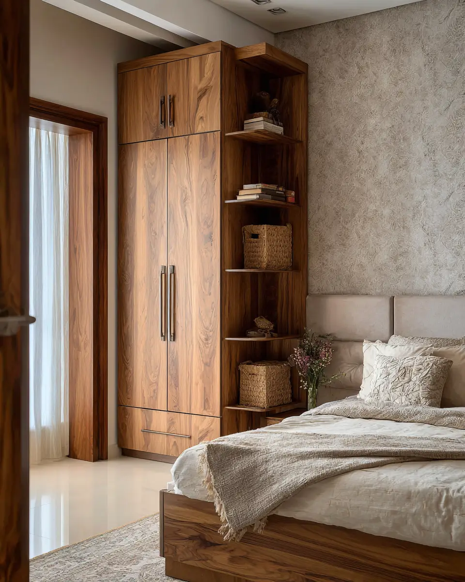 Natural Wood Classic Bedroom Decor Ideas