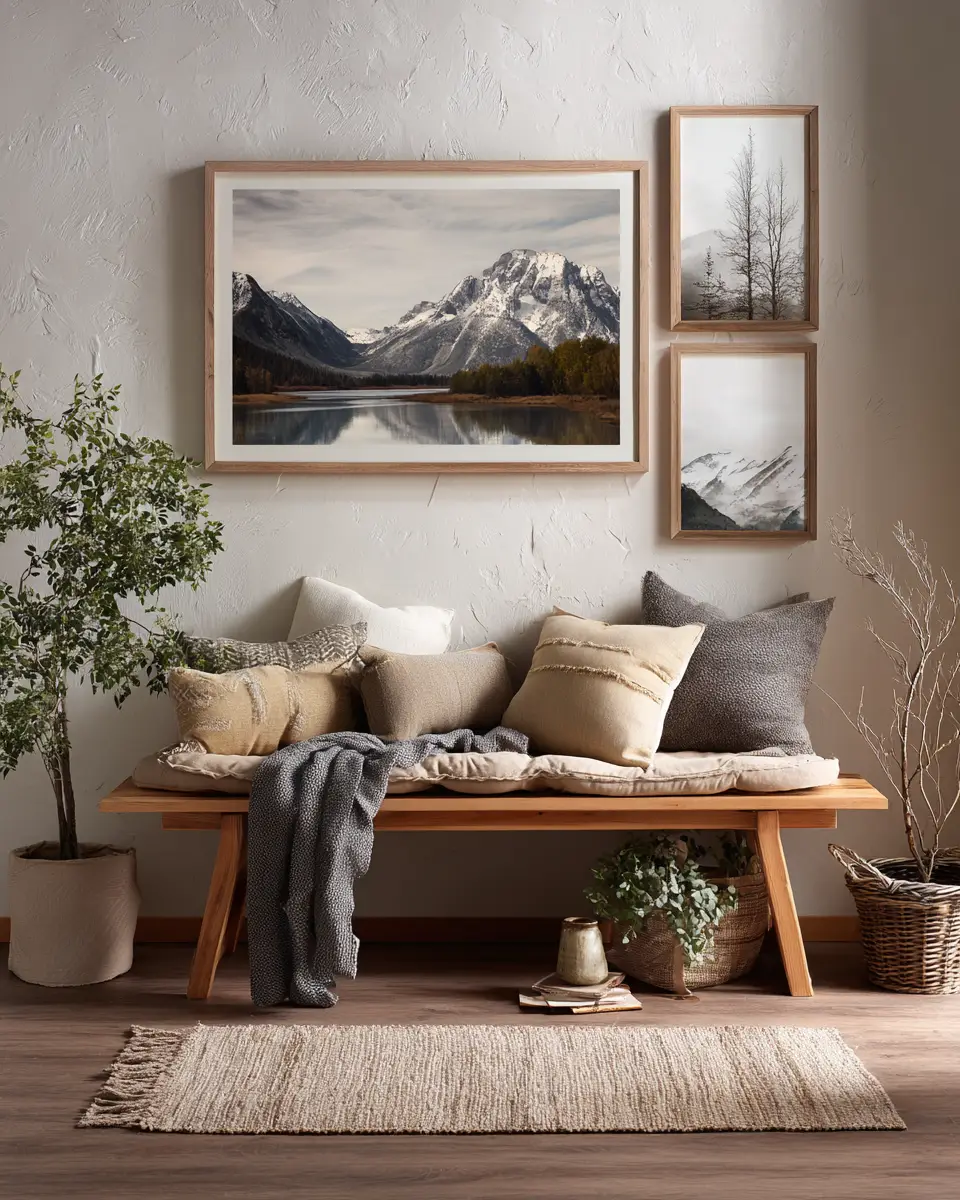 Natural Wood Classic Bedroom Decor Ideas