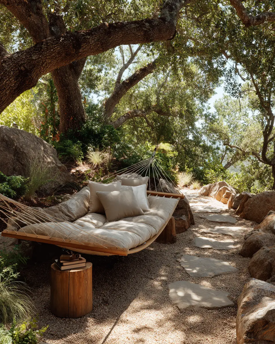 Natural Wood Contemporary Patio Decor Ideas