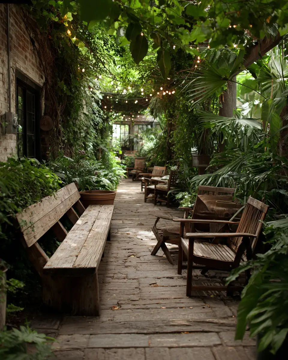 Natural Wood Eclectic Patio Decor Ideas