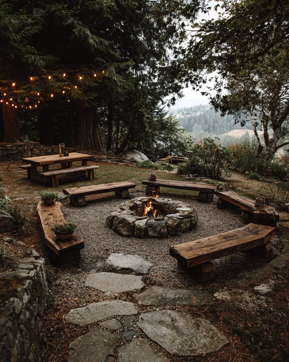 Natural Wood Eclectic Patio Decor Ideas