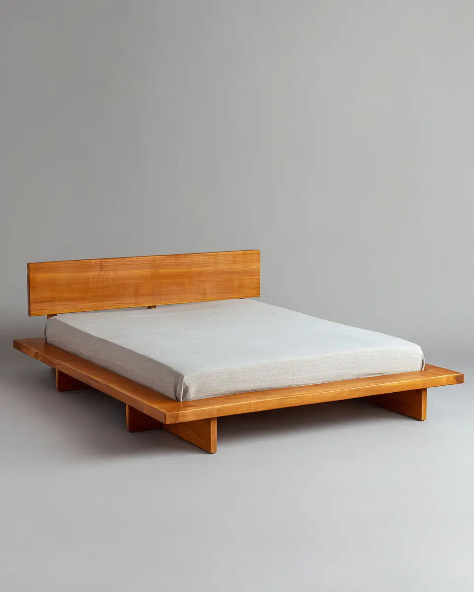 Natural Wood Japandi Bedroom Decor Ideas