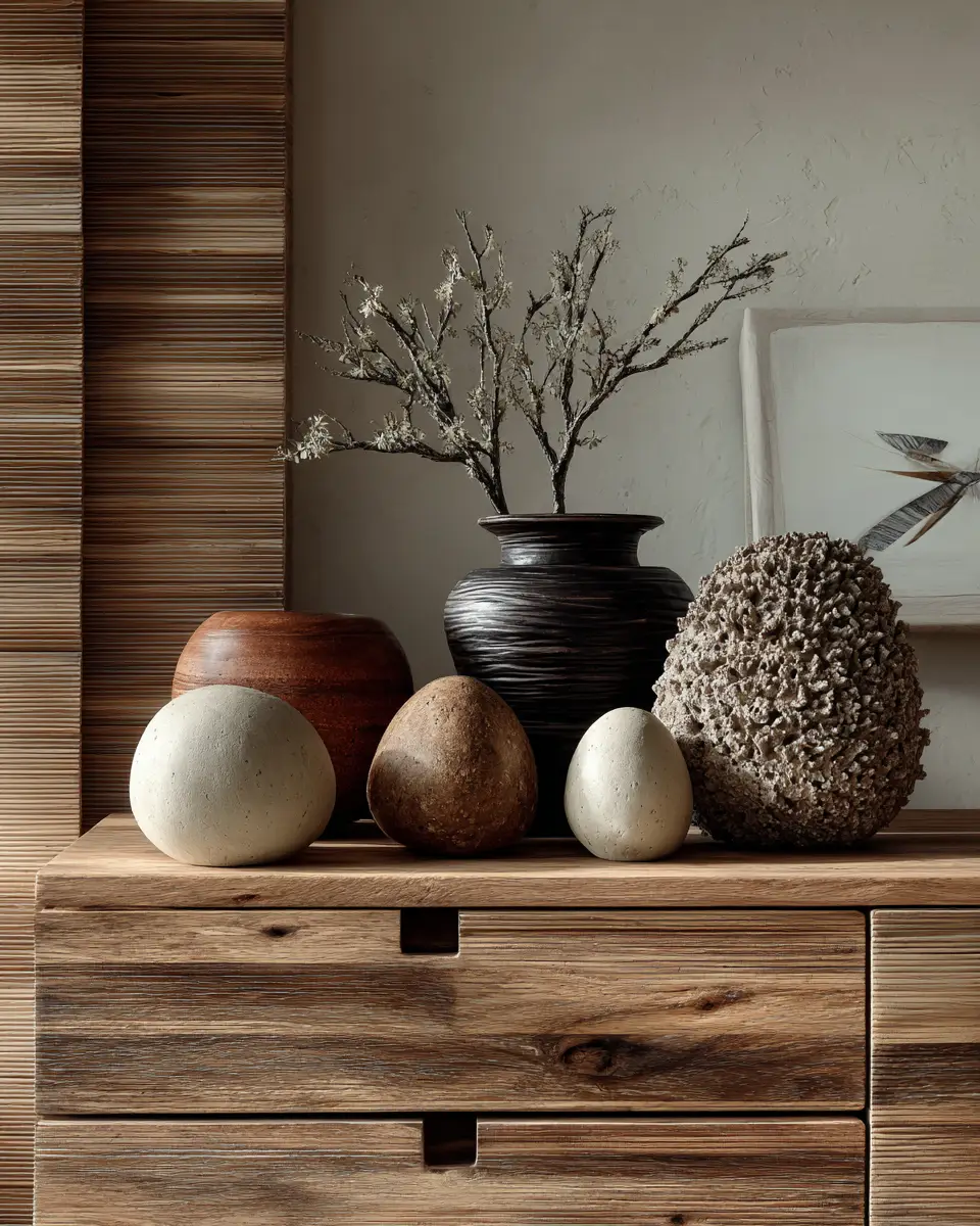 Natural Wood Japandi Bedroom Decor Ideas