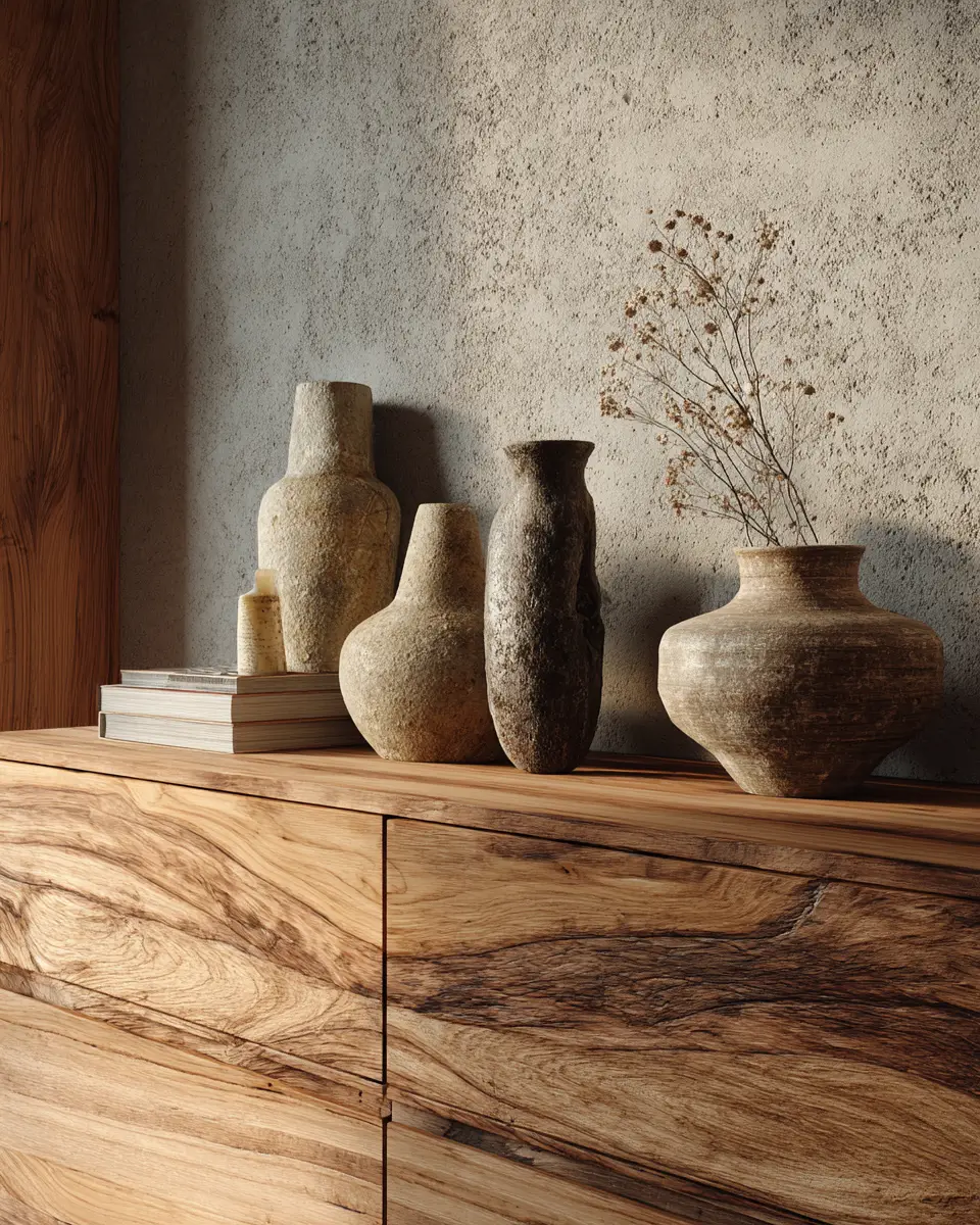 Natural Wood Japandi Bedroom Decor Ideas