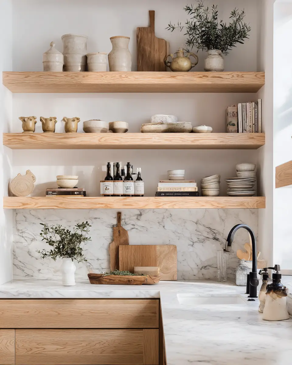 Natural Wood Kitchen Decor Ideas