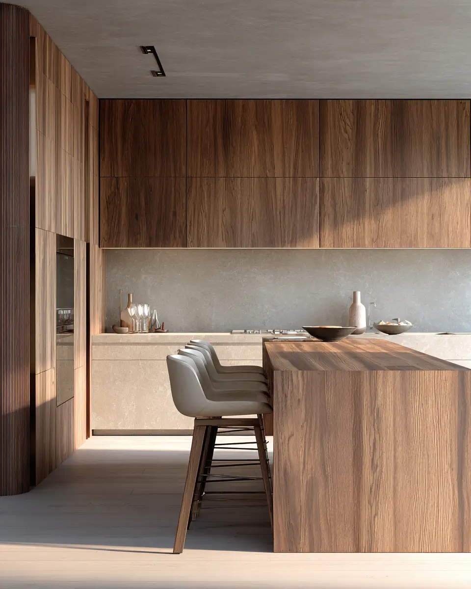 Natural Wood Kitchen Decor Ideas