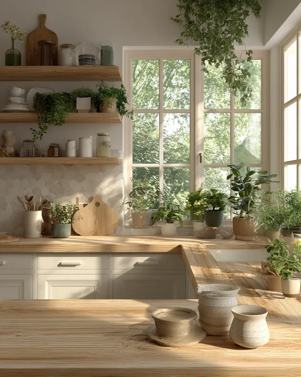 Natural Wood Kitchen Decor Ideas