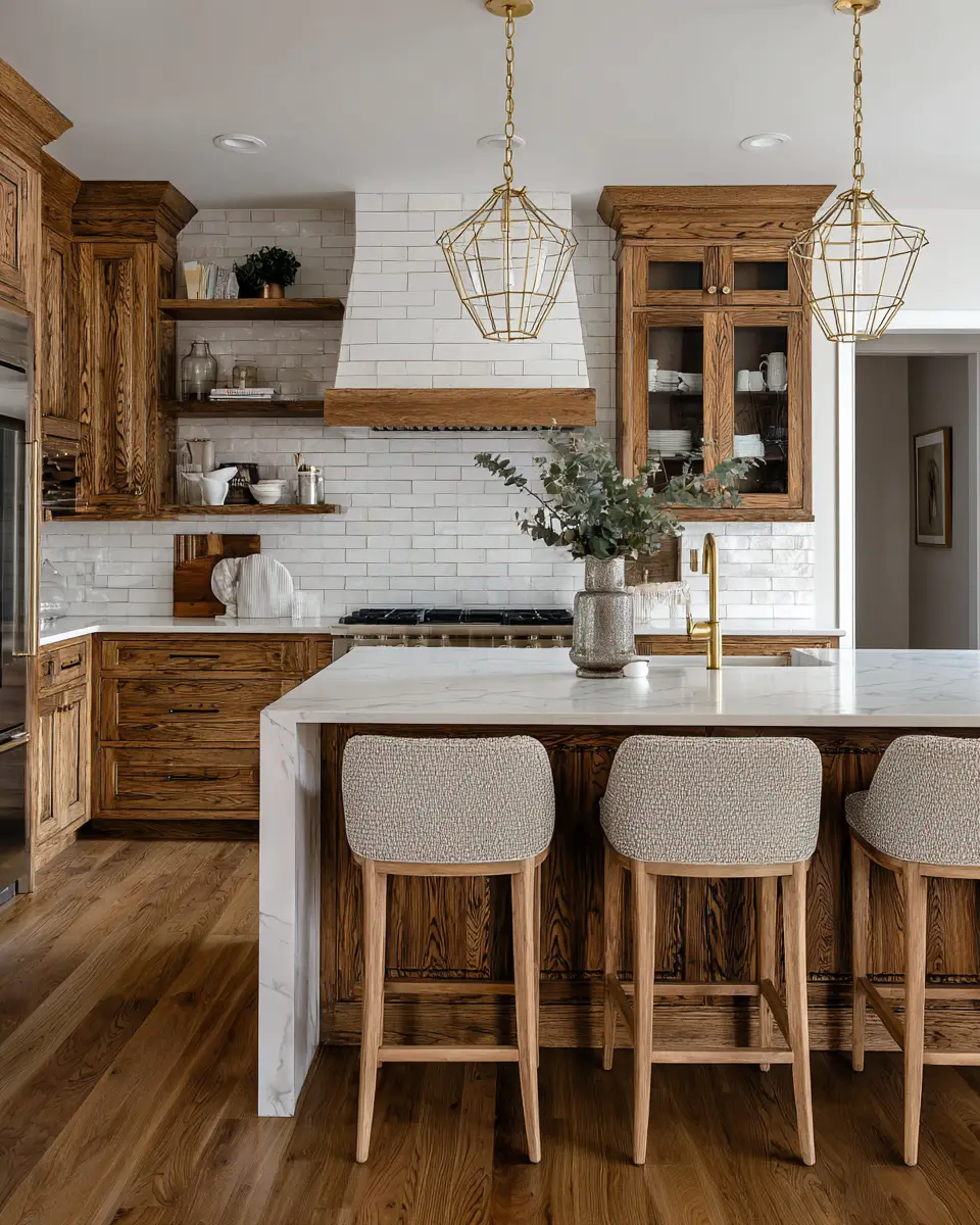 Natural Wood Kitchen Decor Ideas