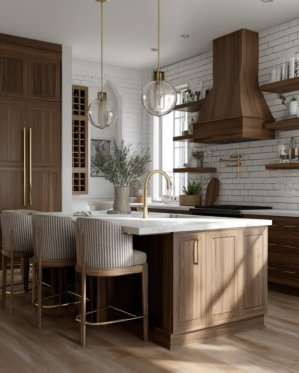 Natural Wood Kitchen Decor Ideas