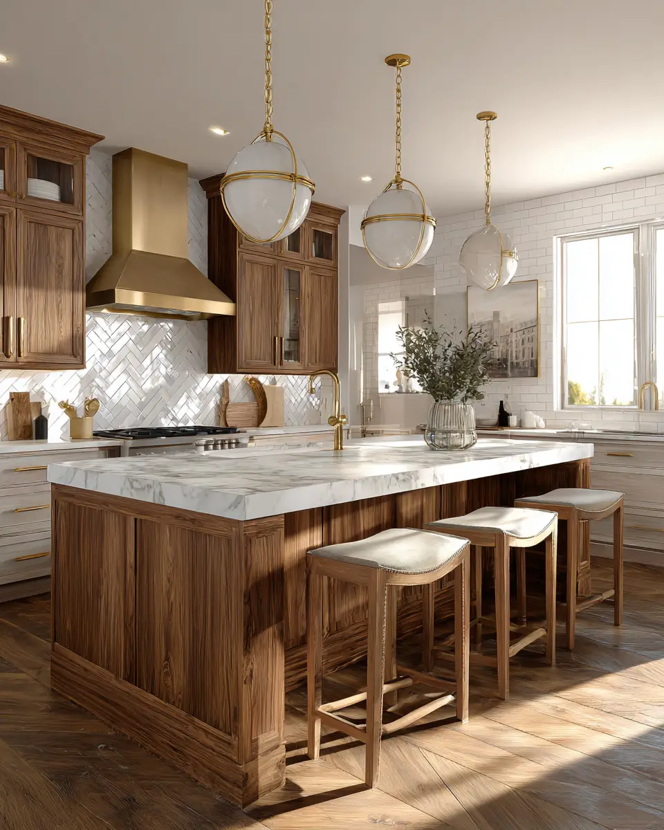 Natural Wood Kitchen Decor Ideas