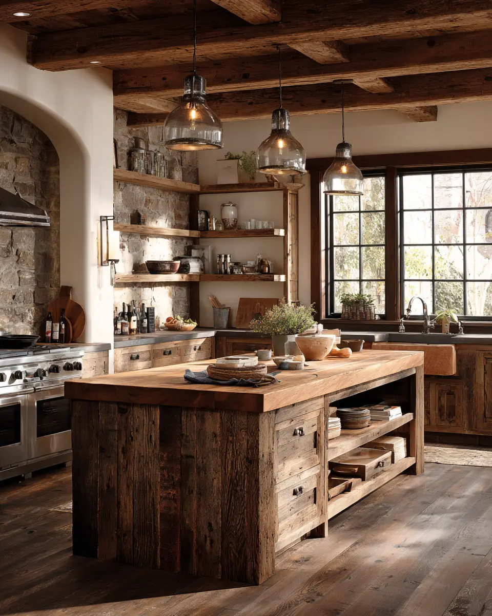 Natural Wood Kitchen Decor Ideas
