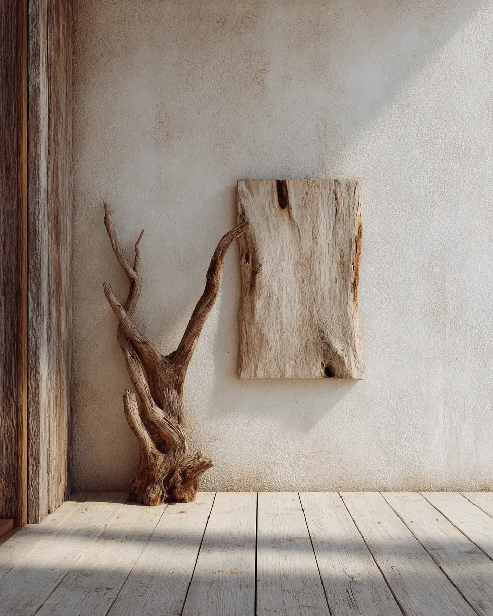 Natural Wood Minimalist Porch Decor Ideas