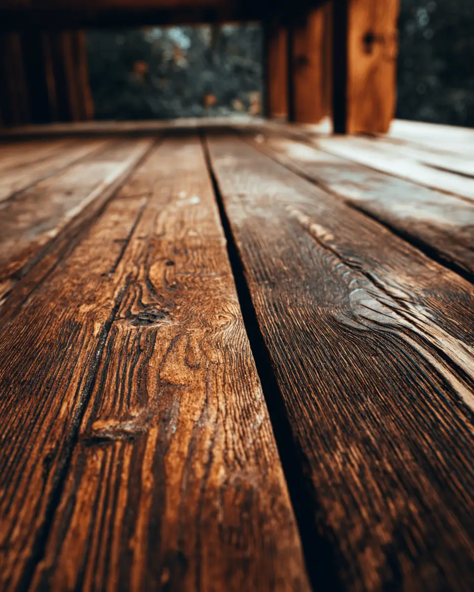 Natural Wood Minimalist Porch Decor Ideas