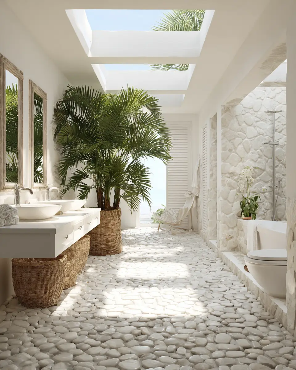 Nature-Inspired Bathroom Decor Ideas
