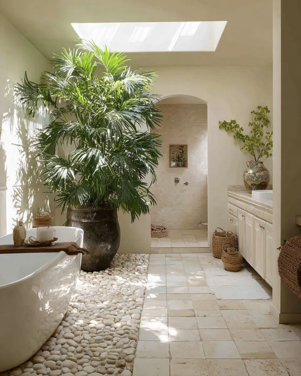 Nature-Inspired Bathroom Decor Ideas