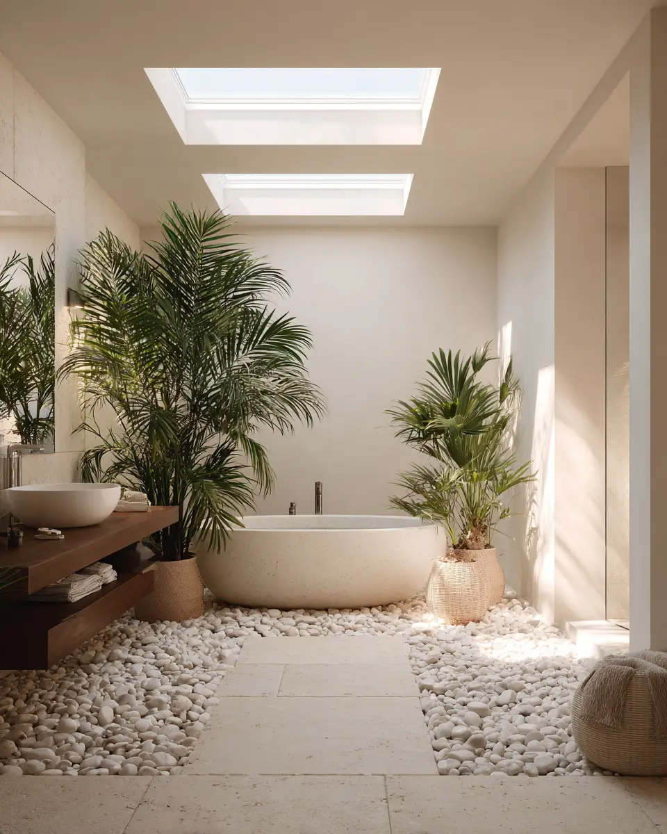 Nature-Inspired Bathroom Decor Ideas