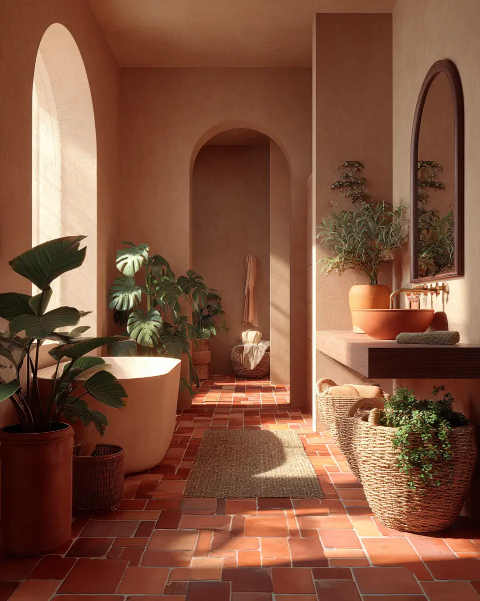 Nature-Inspired Bathroom Decor Ideas