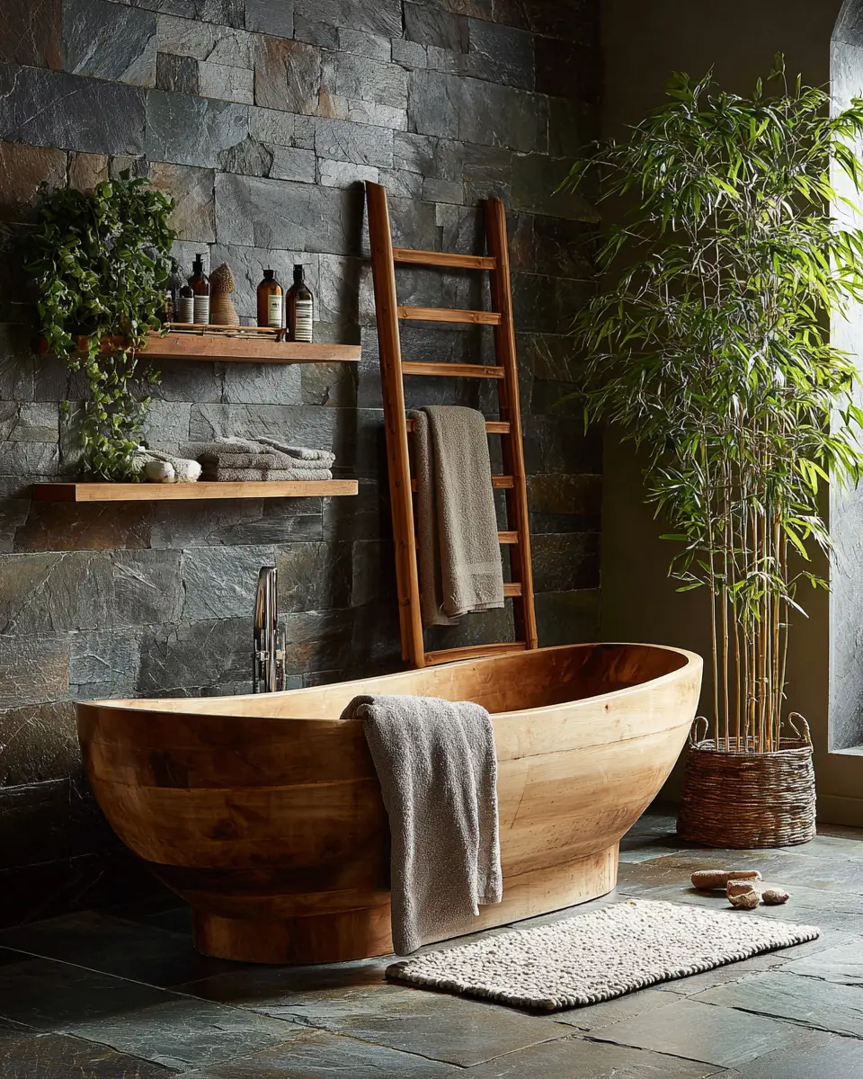Nature-Inspired Bathroom Decor Ideas