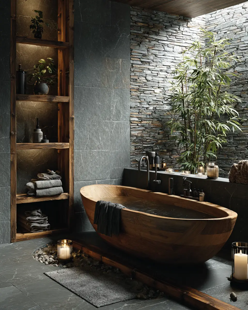 Nature-Inspired Bathroom Decor Ideas