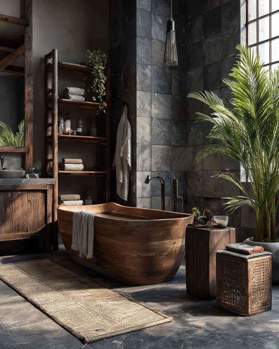 Nature-Inspired Bathroom Decor Ideas