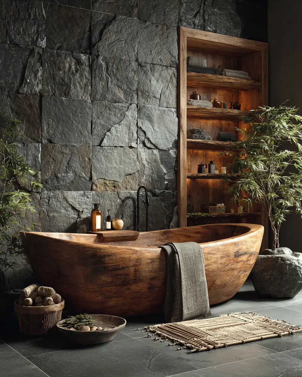 Nature-Inspired Bathroom Decor Ideas