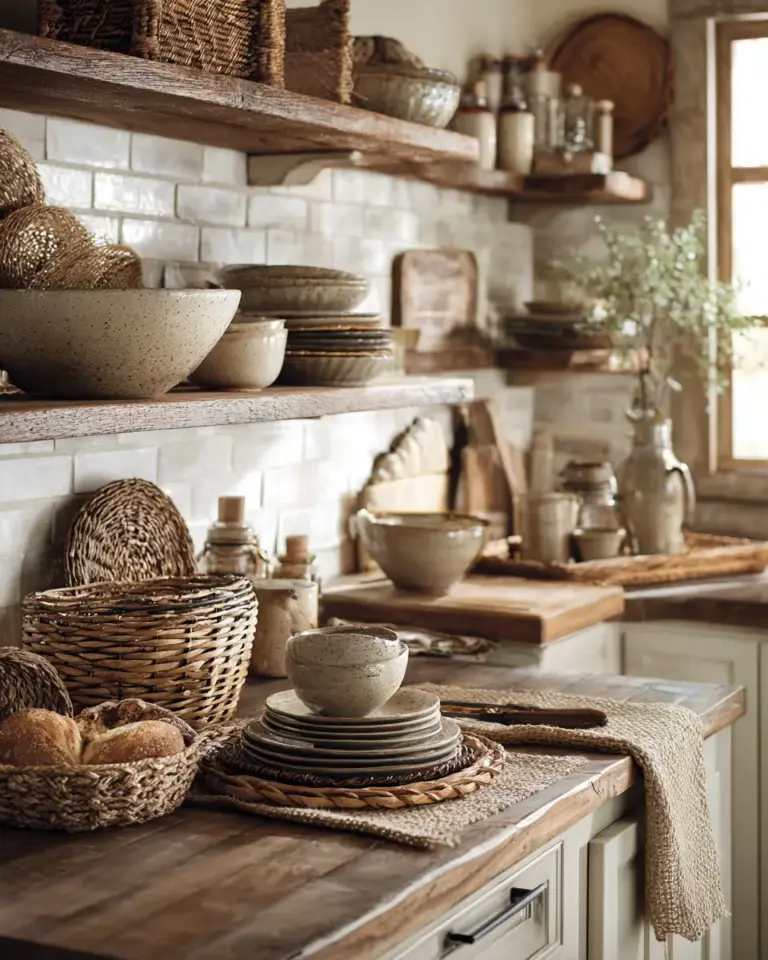 Nature-Inspired Kitchen Decor Ideas - Featured
