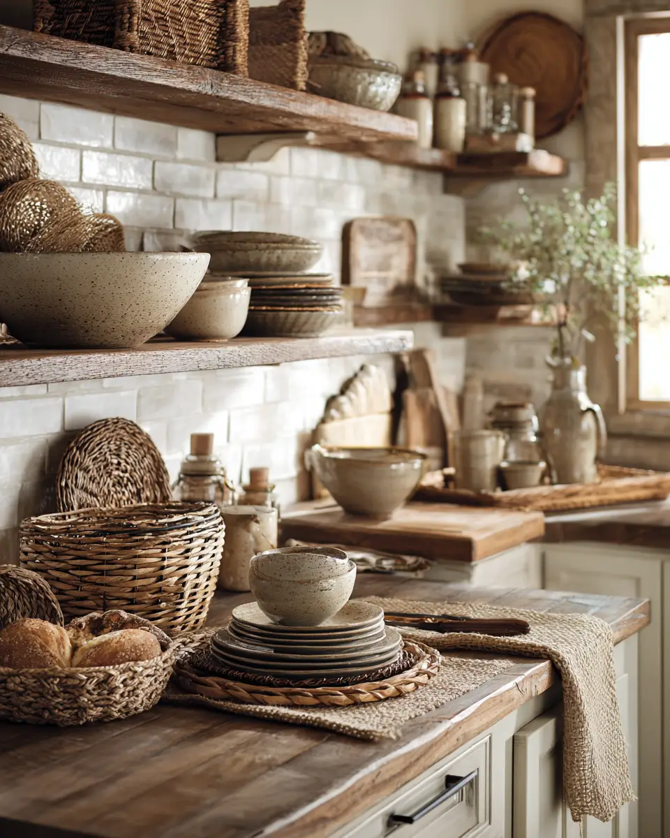 Nature-Inspired Kitchen Decor Ideas - Featured