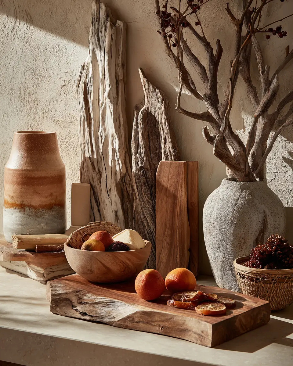 Nature-Inspired Kitchen Decor Ideas