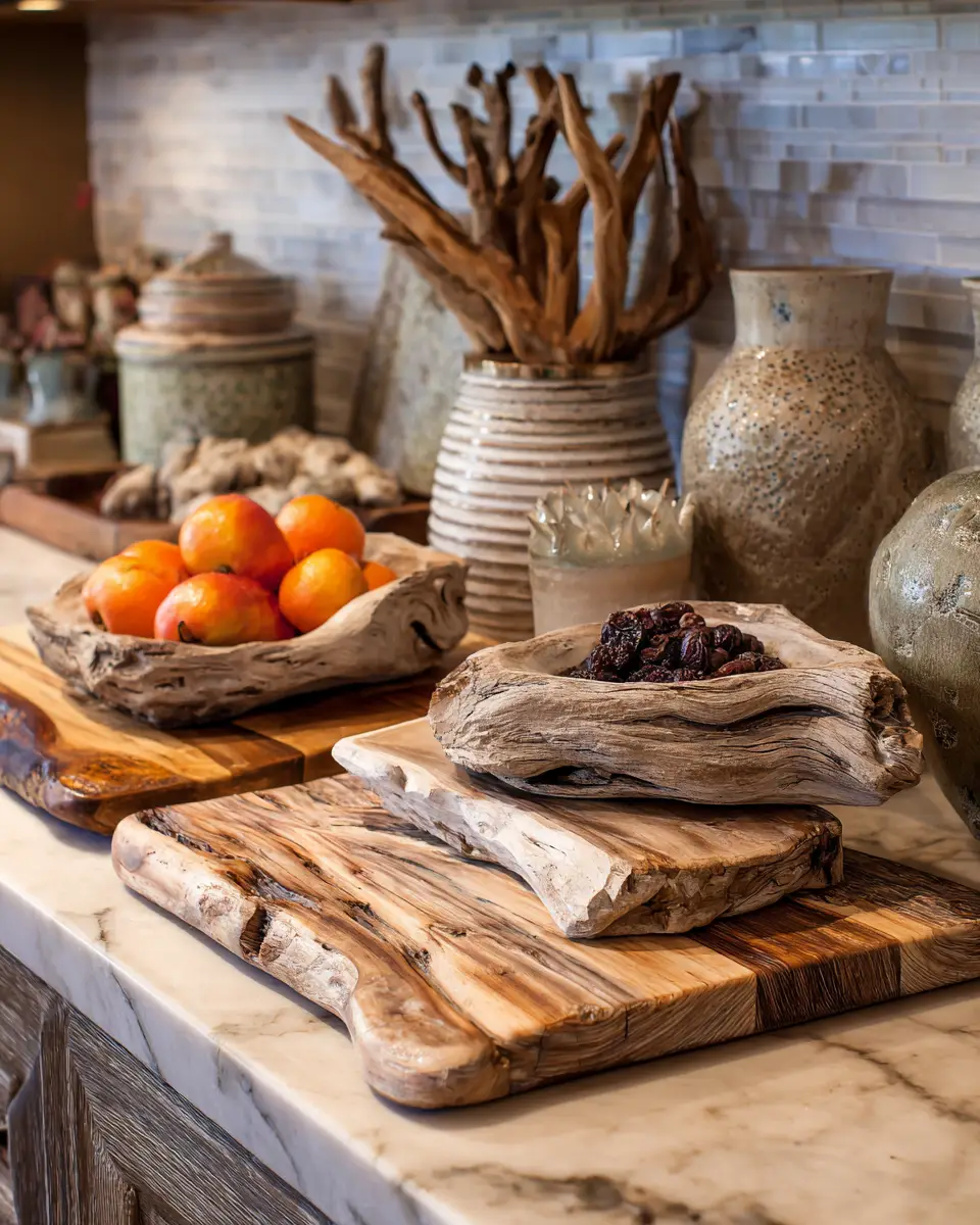 Nature-Inspired Kitchen Decor Ideas