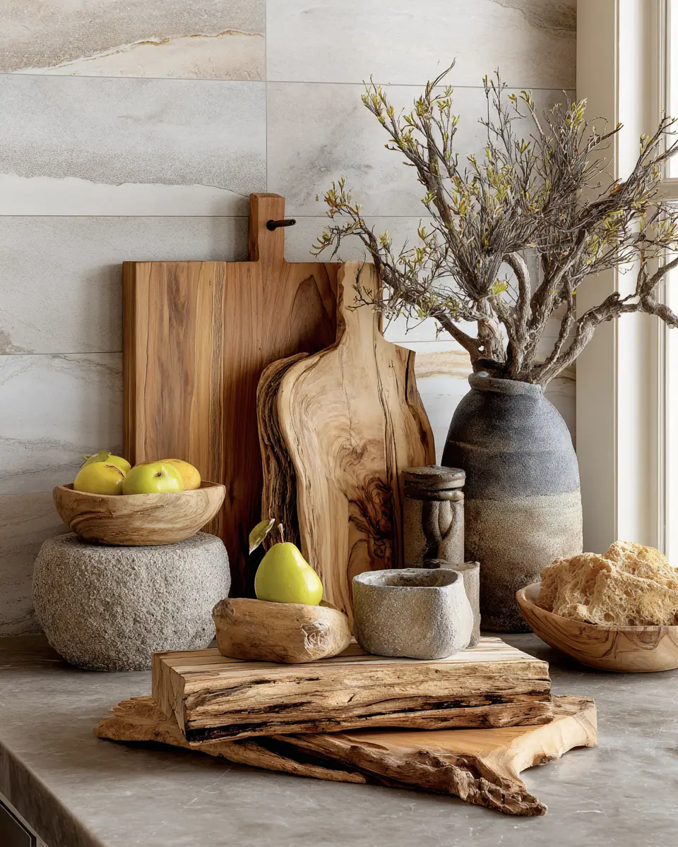 Nature-Inspired Kitchen Decor Ideas