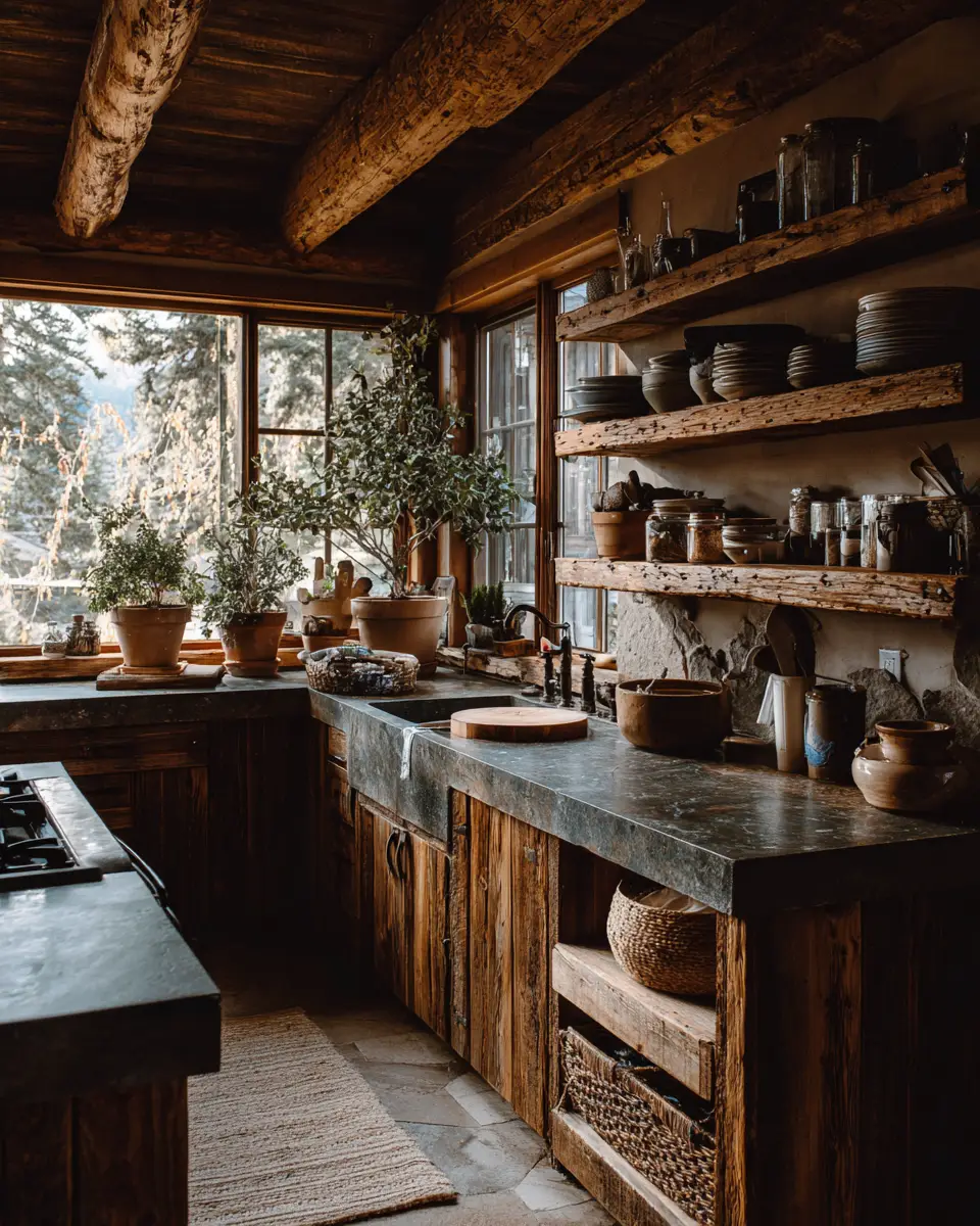 Nature-Inspired Kitchen Decor Ideas