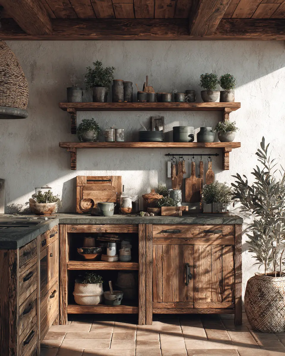 Nature-Inspired Kitchen Decor Ideas
