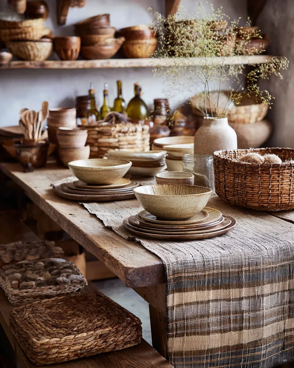 Nature-Inspired Kitchen Decor Ideas