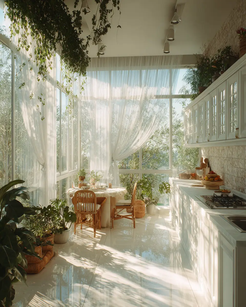 Nature-Inspired Kitchen Decor Ideas