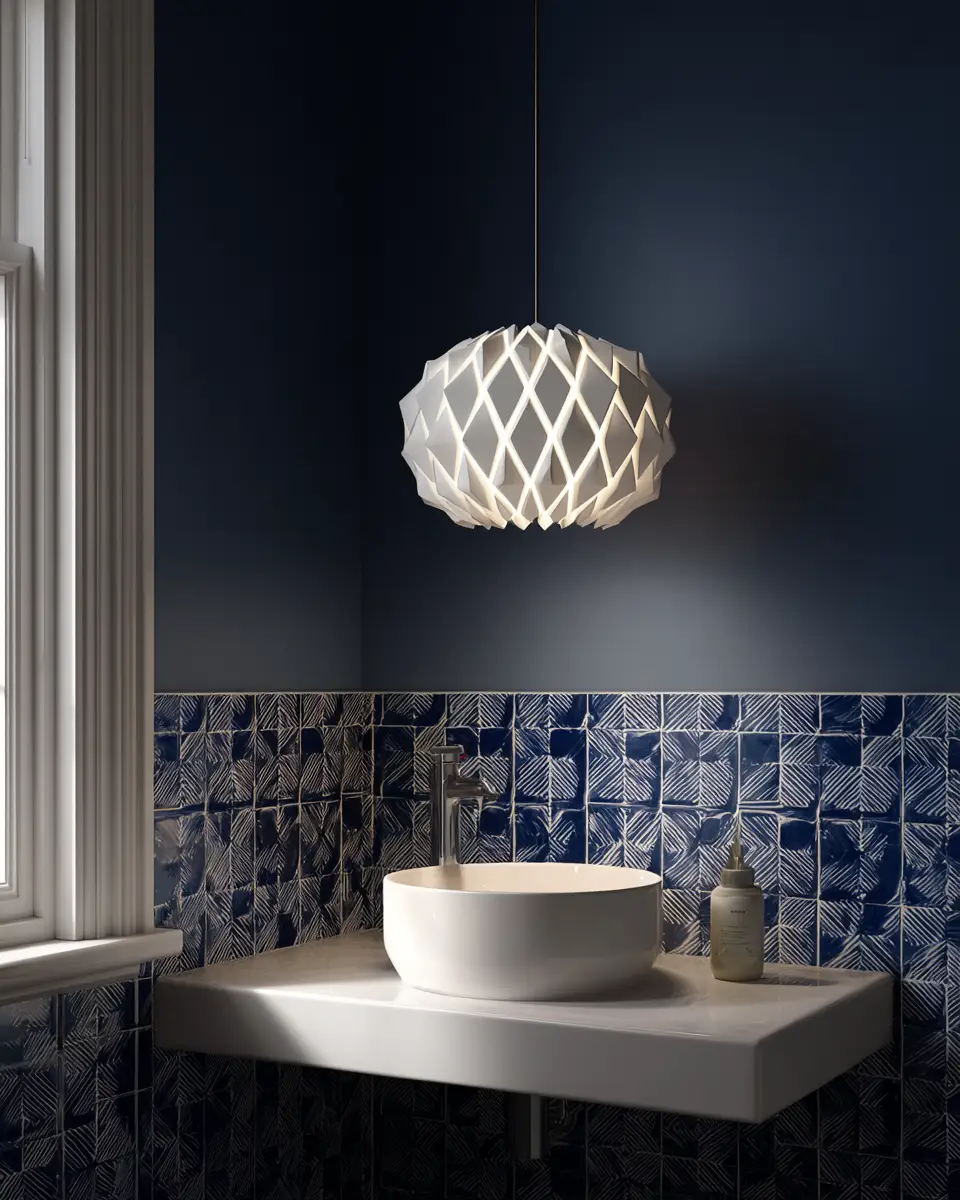 Navy Bathroom Decor Ideas