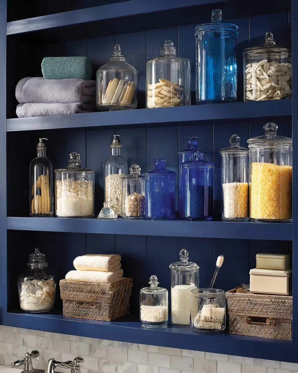 Navy Bathroom Decor Ideas